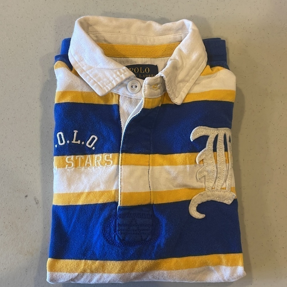 Vintage 90’s Polo Ralph Lauren Kids Small long sleeved rugby polo - Picture 6 of 6